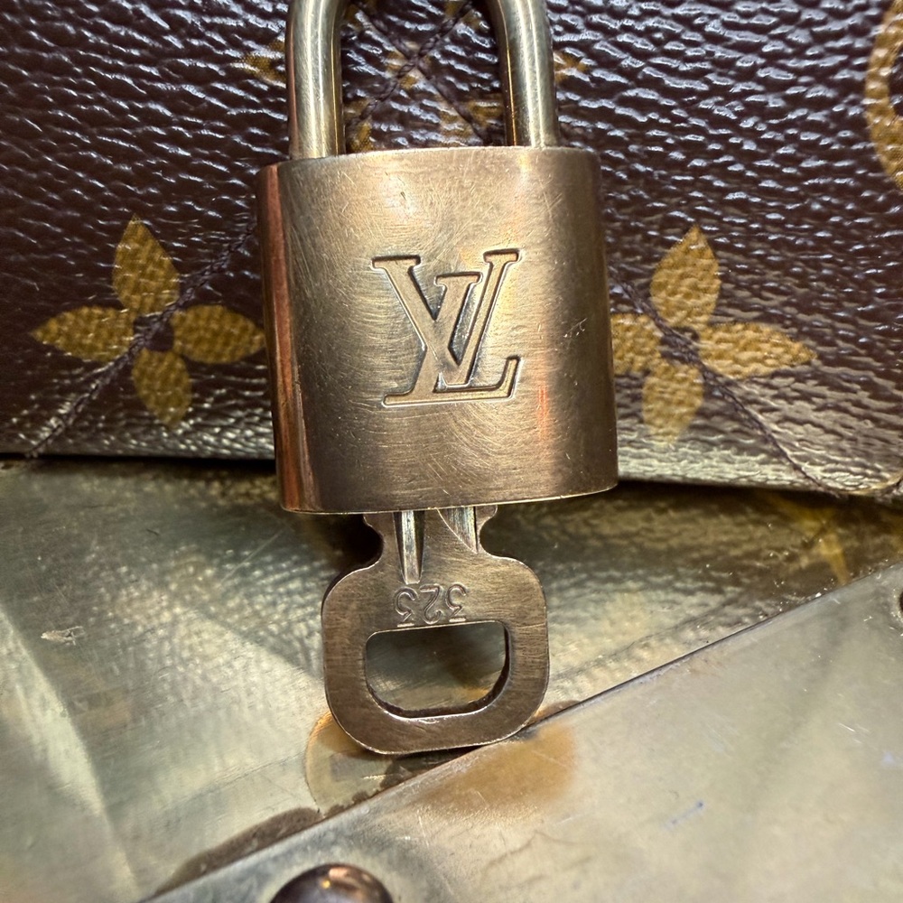 Louis Vuitton Brass Padlock with Key #323